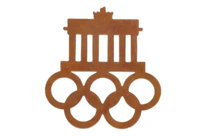 grosses Olympia Abzeichen XI. Olympiade Berlin 1936 – Bild 2