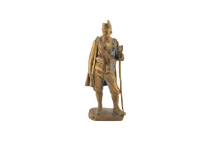 Bronzefigur Gebirgsjäger Kaiserschütze KuK Monarchie von J. Kassin