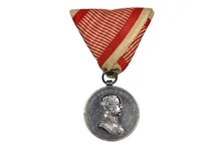 Silberne Tapferkeitsmedaille Kaiser Franz Josef
