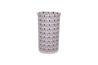 Lobmeyr Glas Corning Becher Quadratmotiv
