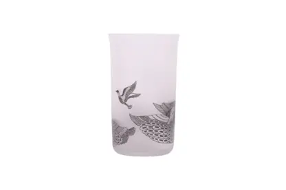 Lobmeyr Glas Corning Becher Vogelmotiv – Bild 3