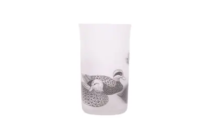 Lobmeyr Glas Corning Becher Vogelmotiv – Bild 4