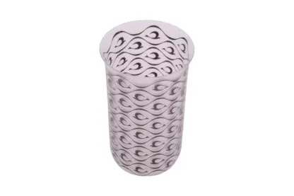 Lobmeyr Glas Corning Becher Wellenmotiv – Bild 2