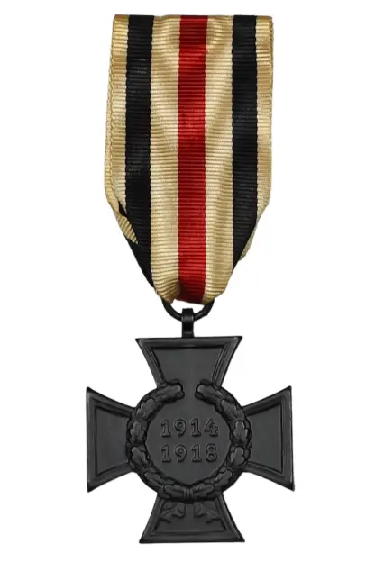 Ehrenkreuz für Frontkämpfer WW1 1914-1918 geschwärzt – Bild 2