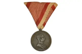 Silberne Tapferkeitsmedaille Kaiser Franz Josef