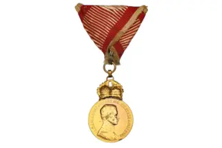 Bronzene Militärverdienstmedaille Signum Laudis Kaiser Karl