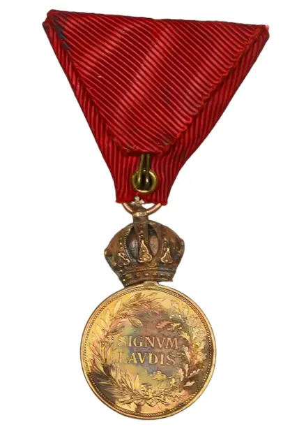 Bronzene Militärverdienstmedaille Signum Laudis – Bild 3