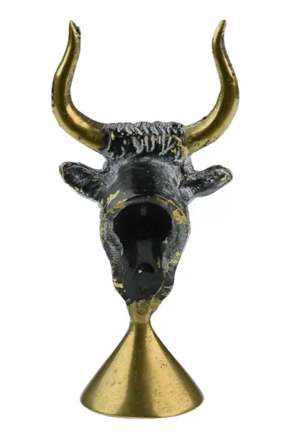Bronze Figur Gluttöter Stier – Bild 4