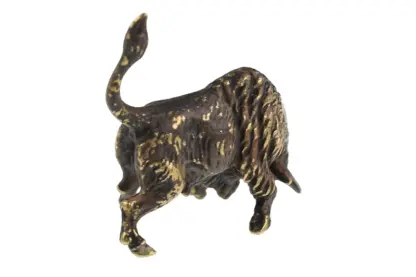 Bronzefigur Bison Büffel – Bild 3