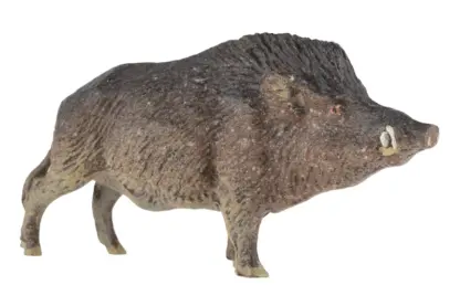 Lineol Eber Wildschwein Massefigur