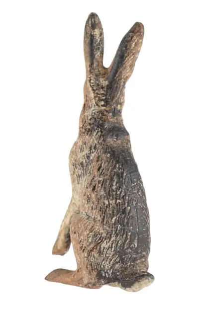 Lineol Hase aufrecht sitzend Massefigur – Bild 4