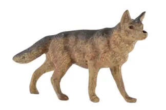 Lineol Wolf Massefigur