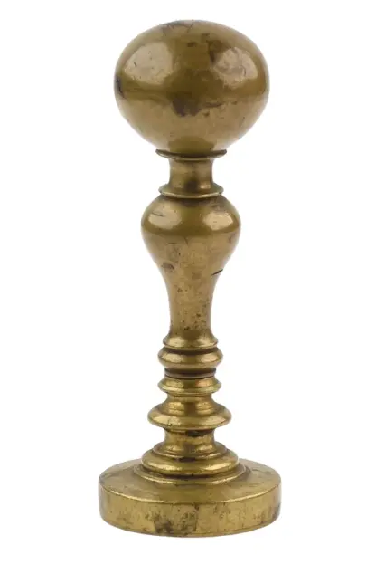 Vintage Bronze Petschaft Siegel mit Insigne TC – Bild 3