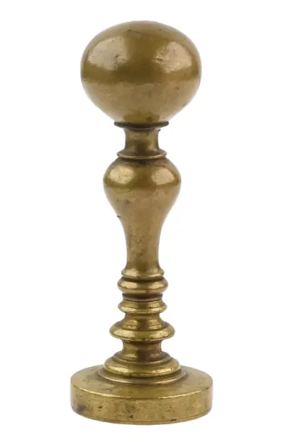 Vintage Bronze Petschaft Siegel mit Insigne TC – Bild 2