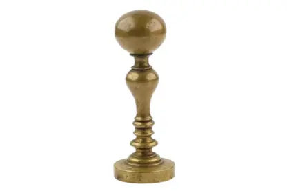 Vintage Bronze Petschaft Siegel mit Insignie TC