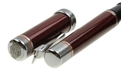 Harley Davidson Füllfeder Fountain Pen bordeaux rot – Bild 5