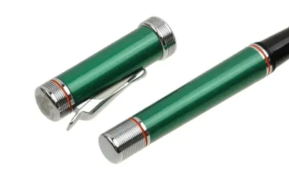 Harley Davidson Füllfeder Fountain Pen grün metallic – Bild 5