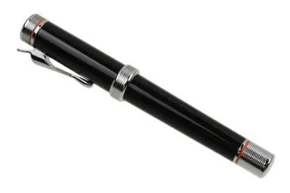 Harley Davidson Füllfeder Fountain Pen schwarz mit Chromclip – Bild 2