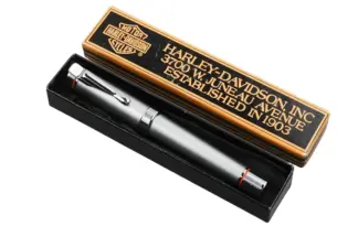 Harley Davidson Füllfeder Fountain Pen silber