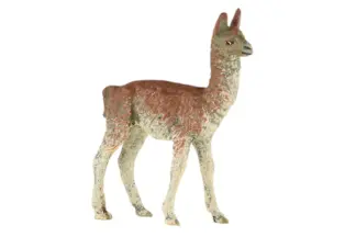 Lineol Lama Jungtier Massefigur