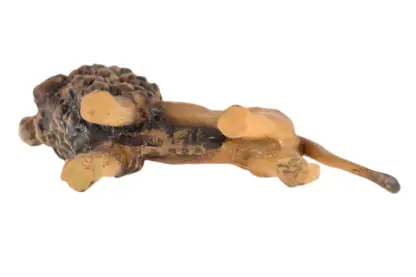 Lineol Löwe stehend Massefigur – Bild 5