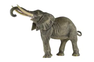 Lineol Massefigur Elefant Baumpflücker