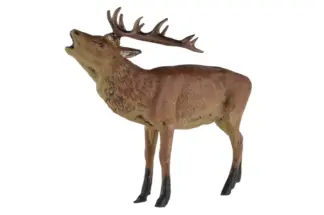 Lineol Massefigur Hirsch röhrend