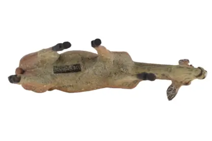 Lineol Massefigur Hirschkuh äsend – Bild 5