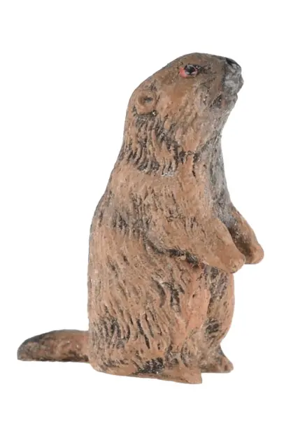 Lineol Massefigur Murmeltier stehend – Bild 2