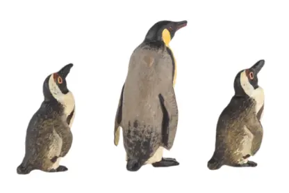 Lineol Pinguin Familie 3 Stück – Bild 3