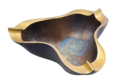 Richard Rohac brutalistischer Aschenbecher aus Bronze – Bild 4