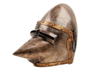Ritterhelm Medieval Knight Helmet Hundsgugel Beckenhaube