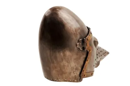 Ritterhelm Medieval Knight Helmet Hundsgugel Beckenhaube – Bild 3