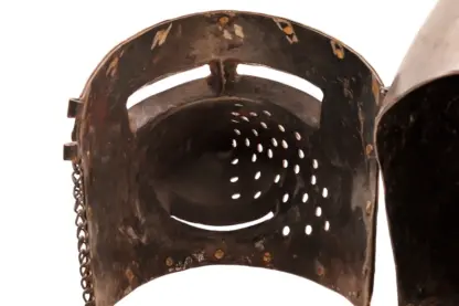 Ritterhelm Medieval Knight Helmet Hundsgugel Beckenhaube – Bild 7