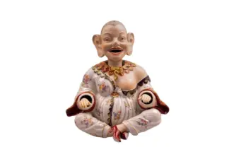 Weibliche dickbäuchige Chinesin Wackelpagode Schwertermarke