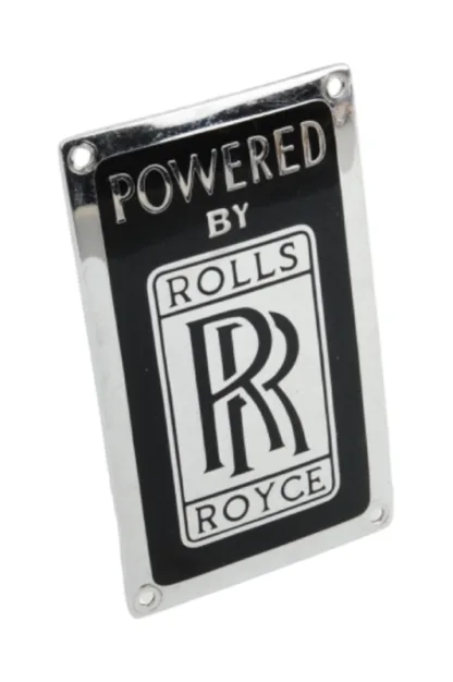 Rolls Royce Metallschild – Bild 2