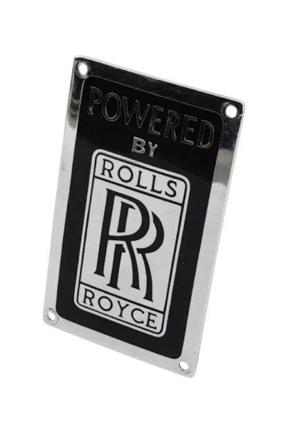 Rolls Royce Metallschild – Bild 3