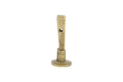 Bronze Petschaft mit Wappen Arm mit Säbel – Bild 2