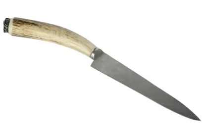 Jagdmesser Hirschfänger Knicker mit Damastklinge Tandil El Chaja Argentina – Bild 2