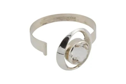 Finnischer Design Silber Armreif E.Granit & Co – Bild 6