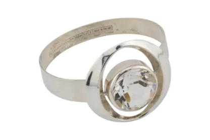 Finnischer Design Silber Armreif E.Granit & Co – Bild 3
