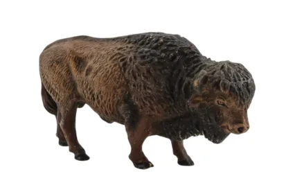Elastolin Bison Vorkrieg dunkle Bemalung – Bild 2