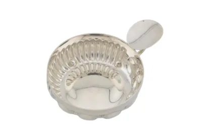Jugendstil Silberne Sommelier Schale Tastevin