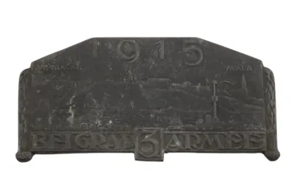 Kappenabzeichen Belgrad 3 Armee 1915