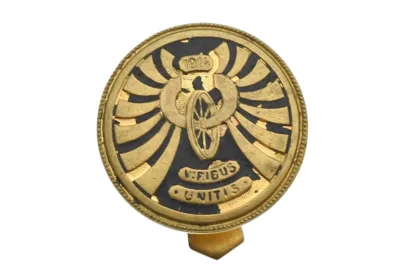 Kappenabzeichen Patriotika Viribus Unitis 1914