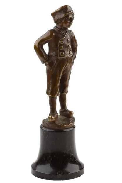 Bronzefigur eines Jünglings um 1920 – Bild 5