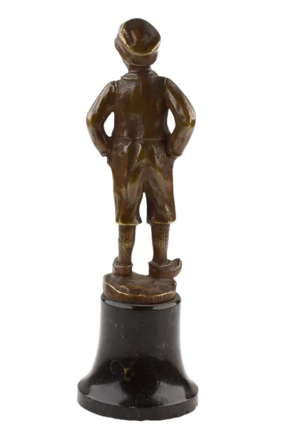 Bronzefigur eines Jünglings um 1920 – Bild 4