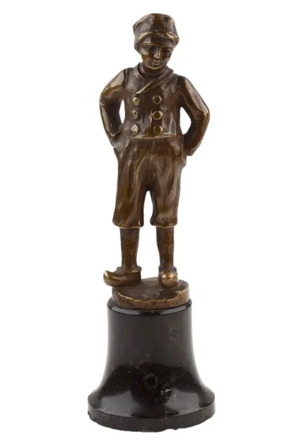 Bronzefigur eines Jünglings um 1920 – Bild 2