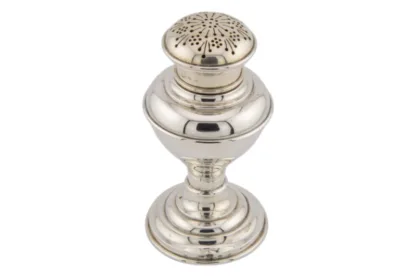 Silberner Jugendstil Zuckerstreuer – Bild 3