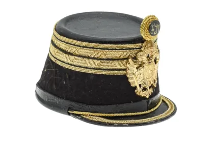 Tschako eines k.u.k Offizier der Infanterie, Miniaturhelm – Bild 3